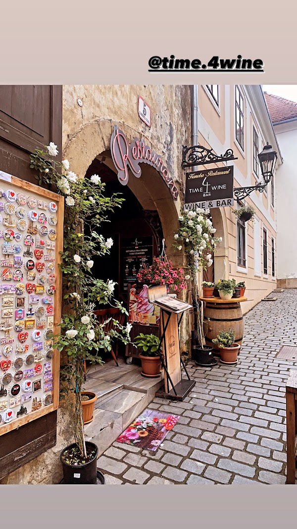 Restaurant Konoba Time4wine Zagreb Gornji Grad (Tradicional food/Sea food/Pasta/Pizza/Grill) - Image 1